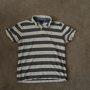 TOMMY HILFIGER STRIPED POLO SHIRT